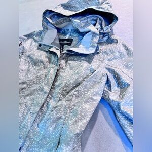 Eddie Bauer WeatherEdge Women S Rain Jacket Lightweight Coat Detachable Hood